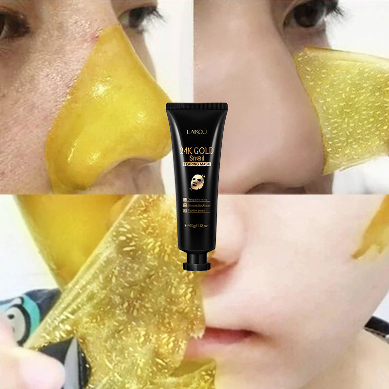 Maxora GoldGlow Mask - Intense Hydration & Radiance